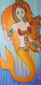 Athina Kotsoni: Nanuka Mermaid Red