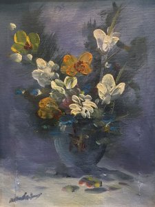 Nikos Papadopoulos: Wildflowers in Vase