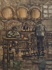 Panagiotis Eleftheriou: At the Tavern No. 2