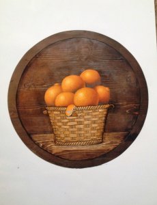 Dimitra Chalivopoulou: Still Life with Oranges