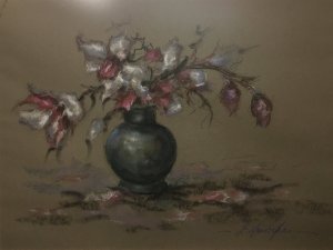 Eliana Naoum: Flowers in Vase