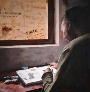 Christos Merentitis: The Painter by the Window